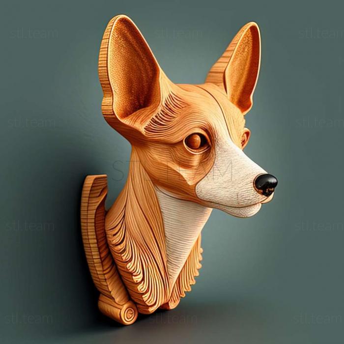 3D model Toy Fox Terrier dog (STL)